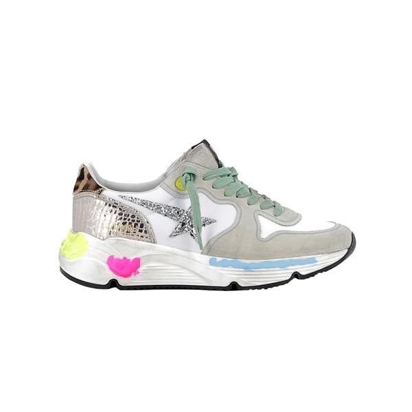 ゴールデングース スニーカー レディース シューズ Golden Goose Ice Gold Suede Sneakers Multicolor Oceanplagetanger Com