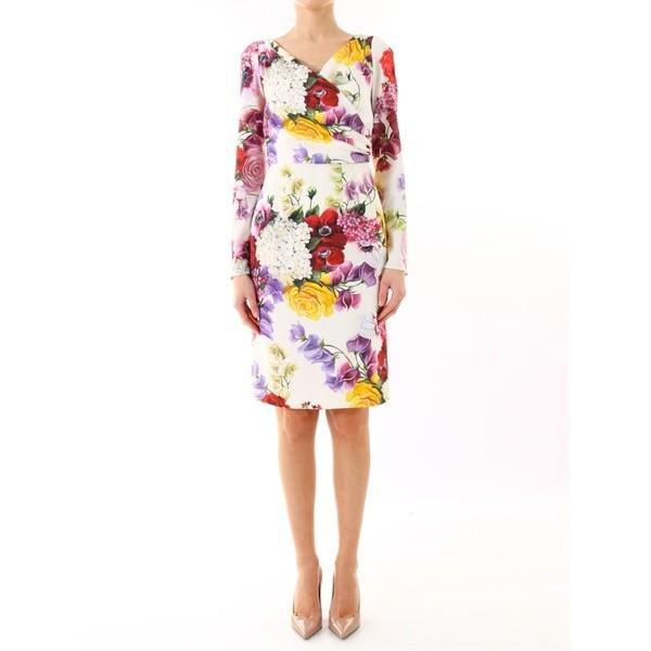 ドルチェ ガッバーナ ワンピース レディース トップス トップス Dolce Gabbana レディース Amp Gabbana Floral Print Dress Multicolor