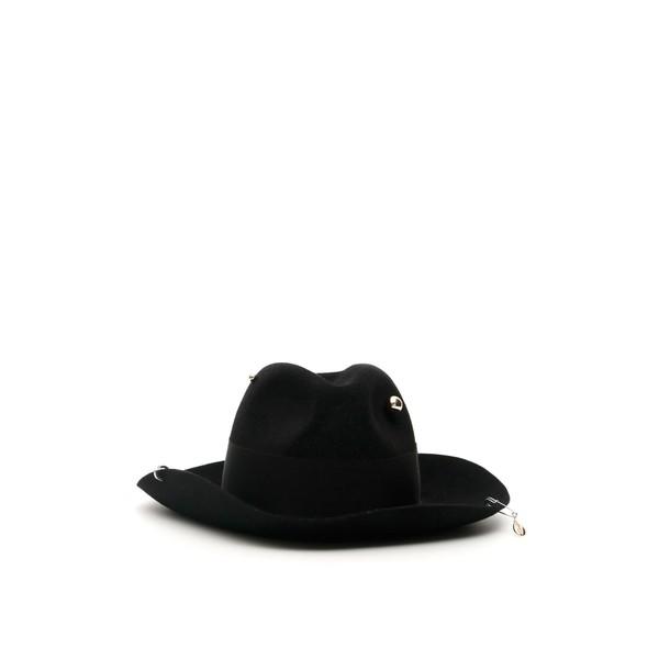 ラスランバジンスキー 帽子 レディース アクセサリー Ruslan Baginskiy Piercing Fedora Hat Blackblack Trackballer Com