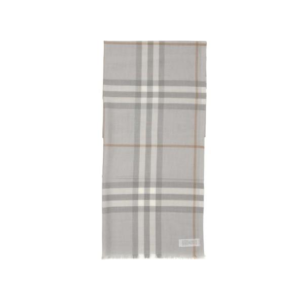 バーバリー Lightgreygrey マフラー ストール スカーフ Giant メンズ