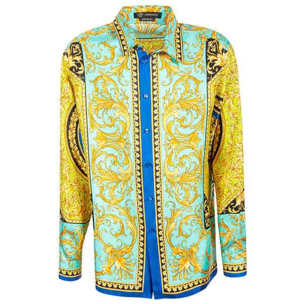 ヴェルサーチ シャツ メンズ トップス Versace Shirt Multicolor Supersport Tn