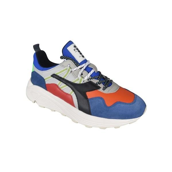 おすすめ のディアドラヘリテージ スニーカー メンズ シューズ Diadora Heritage Rave Leather Pop Sneakers Nightblue Ginger掲載商品 の
