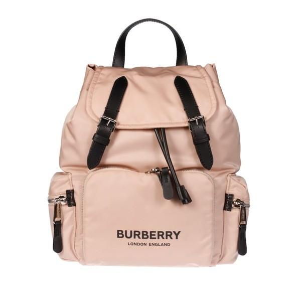 バーバリー バックパック リュックサック レディース バッグ Burberry Medium Logo Print Backpack Rosebeige Jsonic Ca