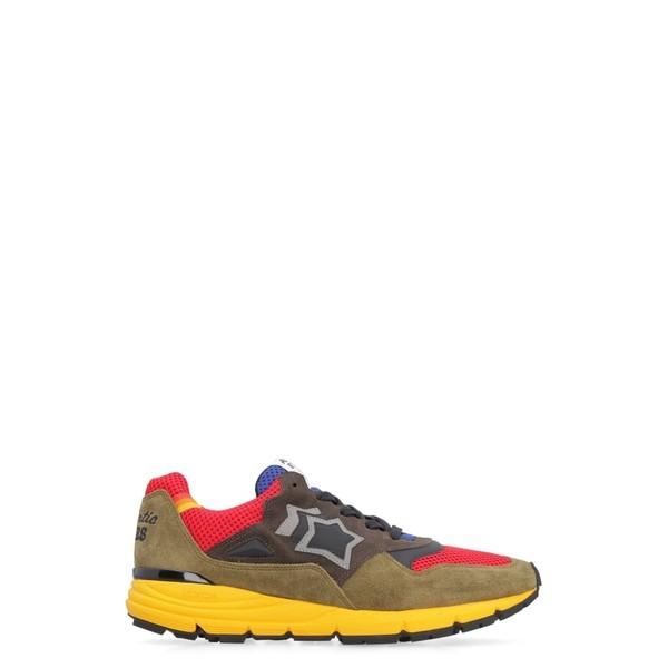 アトランティックスター スニーカー メンズ シューズ シューズ Atlantic Stars メンズ Polaris Techno Fabric Techno Fabric And Leather Sneakers Multicolor