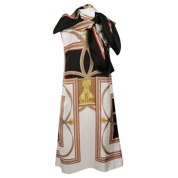 バーバリー ファッション Printed ワンピース Printed レディース トップス Burberry Printed Dress Black 48 Dq4w8fxod1 0236 海外インポートファッション Asty