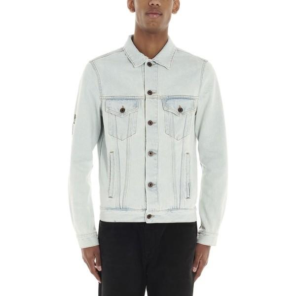 オフホワイト ジャケット ブルゾン メンズ アウター Off White 3d Pencil Jacket Lightblue Supersport Tn