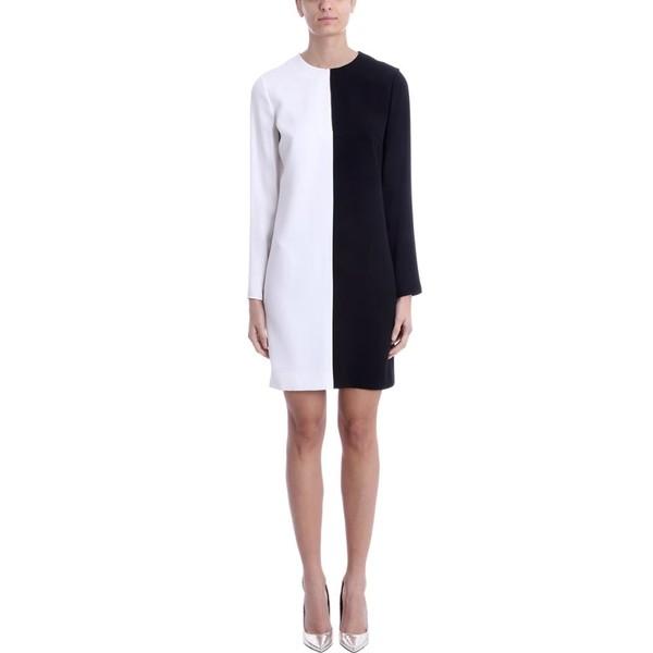 上品な ジバンシー ワンピース レディース トップス Givenchy Two Toned Short Dress Black メーカー再生品