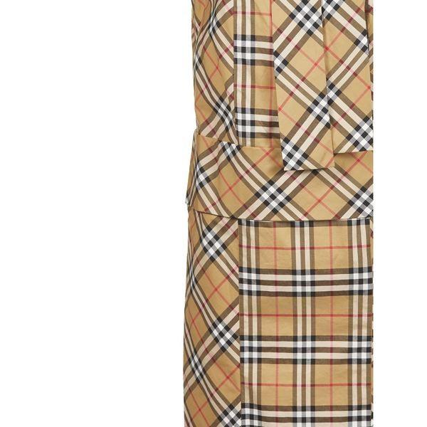 バーバリー ワンピース ワンピース トップス レディース トップス Burberry Vintage Check Vintage Dress Checkgiallo 48 Yu3lwg3fpx Iozs 海外インポートファッション Asty