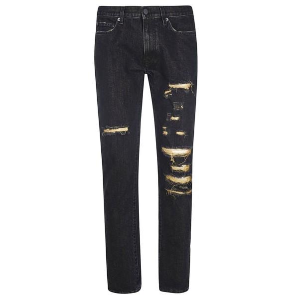 ブシェミ デニムパンツ メンズ ボトムス Buscemi Gold Lurex Slim Jeans Www Unipymes Com
