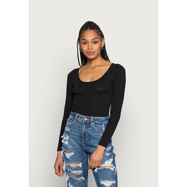 アメリカンイーグル Tシャツ レディース トップス Scoop Neck Long Sleeved Top True Black 53 1qv8dduexx I6u7 海外インポートファッション Asty 通販 Yahoo ショッピング