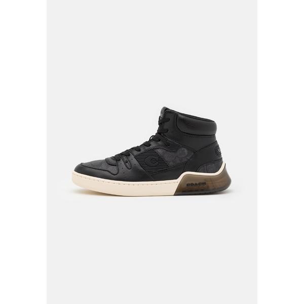 コーチ スニーカー メンズ シューズ Citysole Signature High Top Trainers Charcoal Black 53 Q7og38vwgj Qrt3 海外インポートファッション Asty 通販 Yahoo ショッピング