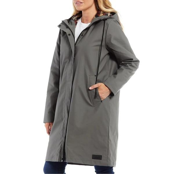 安い ショップ レディース ペンドルトン ジャケット ブルゾン アウター Isr9v Sleeve Raincoat Long Lightweight Hooded High Low Gunme Eureka 秋セール Jlt Polinema Org