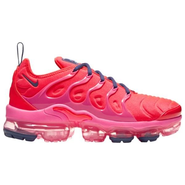 ナイキ スニーカー レディース シューズ Air Vapormax Plus Bright Crimson Pink Blast Court Purple Www Novatechinformatica It