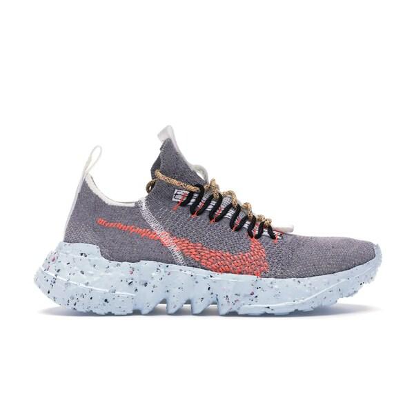 2022年限定カラー Nike ナイキ スニーカー Nike Space Hippie 01 スペースヒッピー 【US_9.5(27.5cm) 】 Vast Grey Hyper Crimson Nike ナイキ メンズ スニーカー サイズ US_5(23.0cm) Vast Grey Hyper Crimson