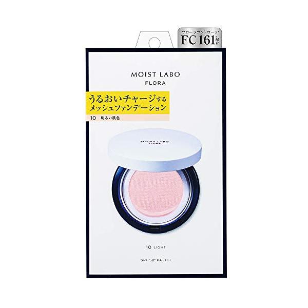 モイストラボフローラ スキンコントロール メッシュファンデーション 10(明るい肌色) 12グラム (x 1)