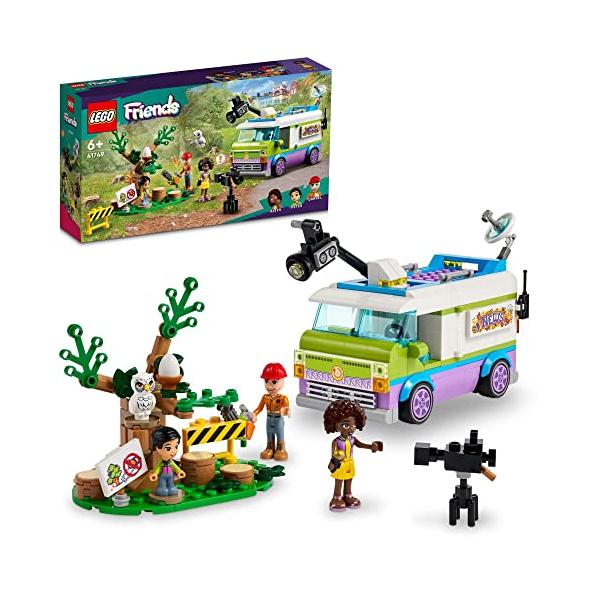 レゴ(LEGO) フレンズ 中継車 41749 おもちゃ ブロック プレゼント 乗り物 のりもの 女の子 6歳 ~