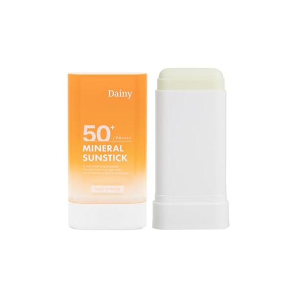 「商品情報」＃Dainyミネラルサンスティックここが違う！ POINT01：３６５日こまめに紫外線ブロックケアPOINT02：ウォータープルーで、汗にも水遊びでも心配なし！ POINT03：メイクの上からも手を汚さず塗りやすいPOINT04...