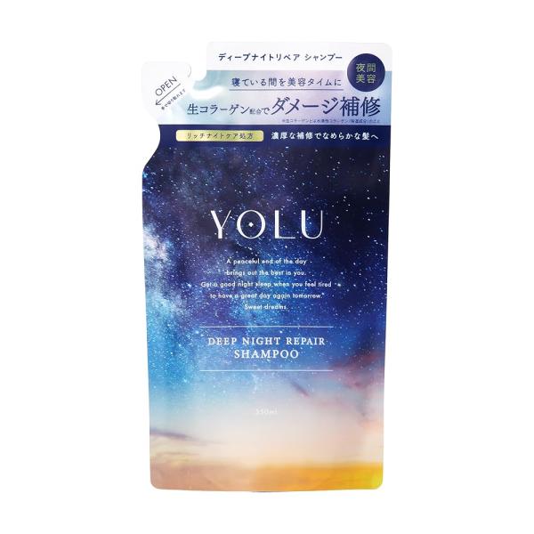 YOLU ヨル | シャンプー 詰め替え ディープナイトリペア x 1