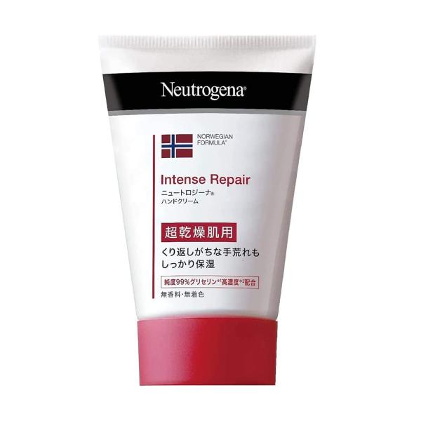 【まとめ買い】Neutrogena(ニュートロジーナ) ノルウェーフォーミュラ インテンスリペア ハンドクリーム 超乾燥肌用 無香料 50g×3個