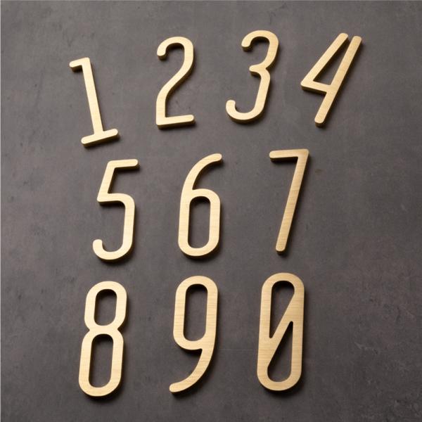 あきこ 真鍮文字　14文字 Brass Nameplate (切り文字) 真鍮表札 – PARTS & SUPPLY