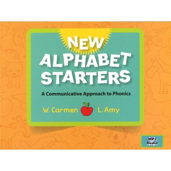 子供向け英語教材：ALPHABET STARTERS (2E): STUDENT BOOK (MP3CD付き)/アルファベット・スターター/洋書