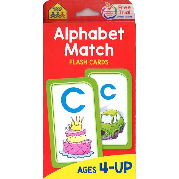 フラッシュカード Alphabet Match アルファベット合わせ 英語の先生に