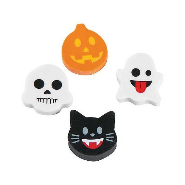 y24ZbgzMini Halloween Emoji Erasers nEBSZbg/G