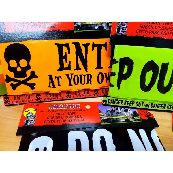 ドクロマーク Enter ハロウィン仕様の規制線 立ち入り禁止 コーションテープ Halloween Buyee Buyee 提供一站式最全面最专业现地yahoo Japan拍卖代bid代拍代购服务 Bot Online