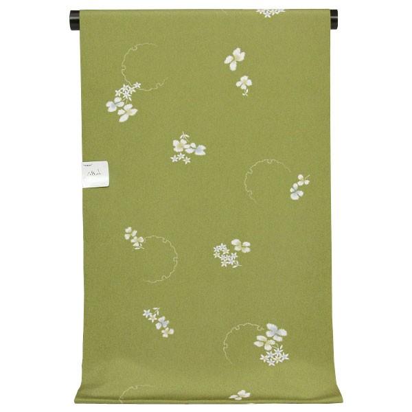 東レ市 単衣のお仕立て付き 単衣にも 東レシルック 最高級素材 洗える 小紋 着尺 花に雪輪模様 商品番号km25 Km25 あすかや 通販 Yahoo ショッピング