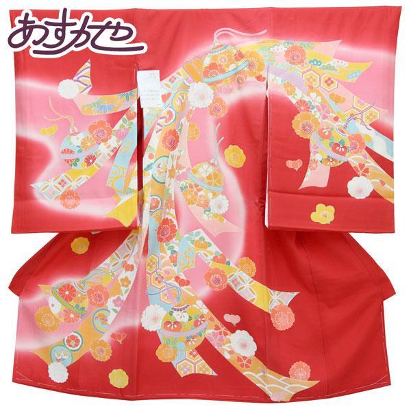お仕立て上がり】初着 女の子 産着 祝着 お祝い着 着物 正絹 お宮参り 