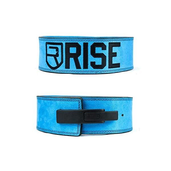 Rise ライズ トレーニングベルト 筋トレ パワー リフティング ベルト レバーアクションベルト Blue10mm M Www Lagence Sausheim Fr