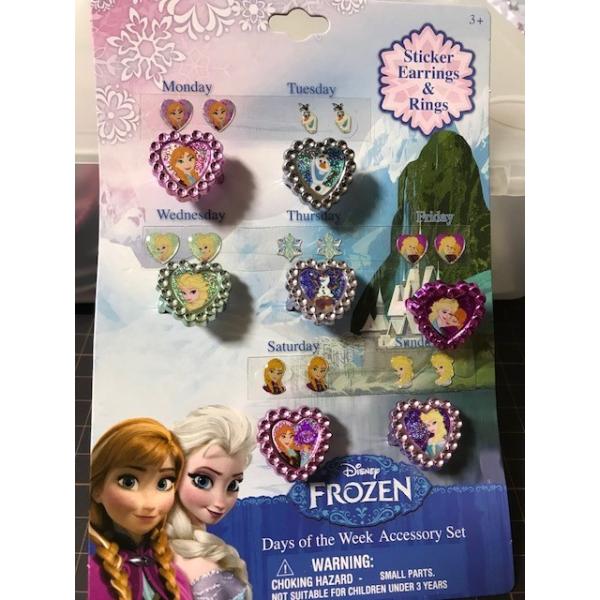 ディズニー プリンセス アナ雪 アナと雪の女王 エルサ アナ オラフ 指輪 リング ピアスシール イヤリングシール キッズ インポート レア Buyee 日本代购平台 产品购物网站大全 Buyee一站式代购 Bot Online