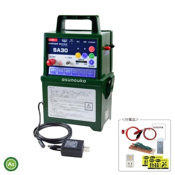 TIGER タイガー 屋内設置用 電気柵本器 『SA30AD』AC100Vタイプ TIGER