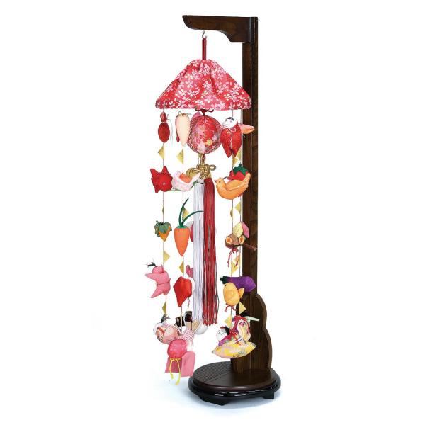 つるし雛 まり飾りさげもん 雛飾り 飾り台の高さが小83cm大125cmがセット 楽天市場】つるし飾り ひな祭り さげもん飾り 雛飾り 桃の華毬