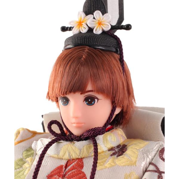 雛人形 リカちゃん 久月 ひな人形 久月 リカちゃん ケース飾り ひな人形 親王飾り シリアル入 H313 Ri 277 Hkri2 人形専門店 ひなの里