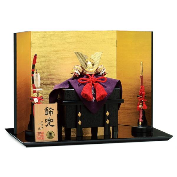 五月人形 豊久 兜平飾り 兜飾り 平安住一水作 裾裏 白糸威 8号