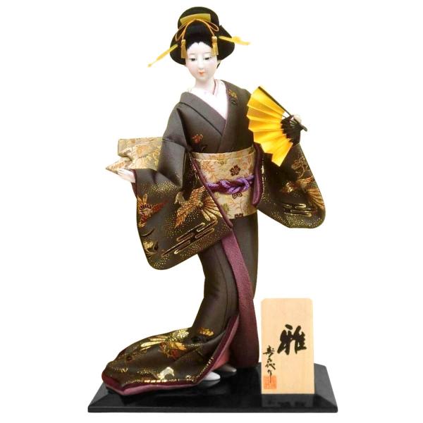 日本人形 尾山人形 人形単品 寿喜代作 雅 金らん 10号 sk-o1307