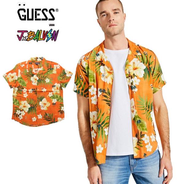 guess floral t shirt