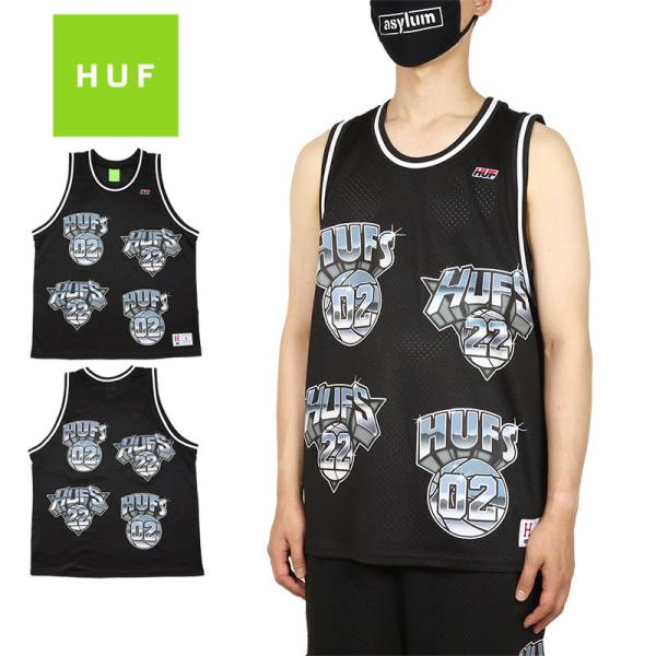 ポイント15倍 ハフ タンクトップ HUF ノースリーブ セットアップ