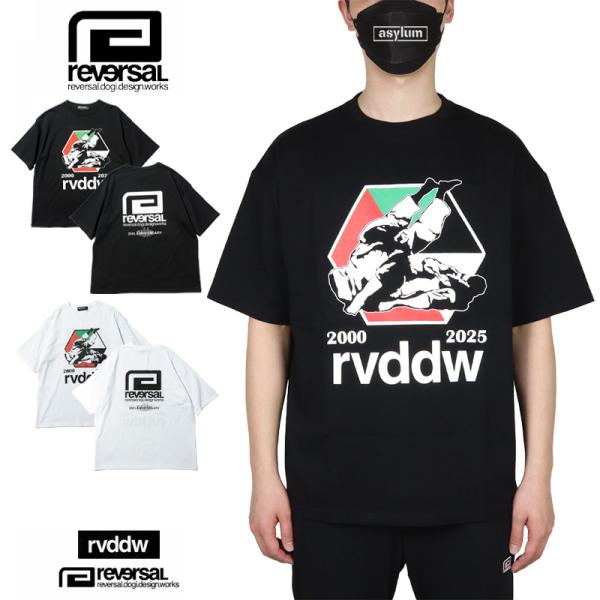 reversal（リバーサル） Tシャツ reversal rvddw 半袖Tシャツ 綿100