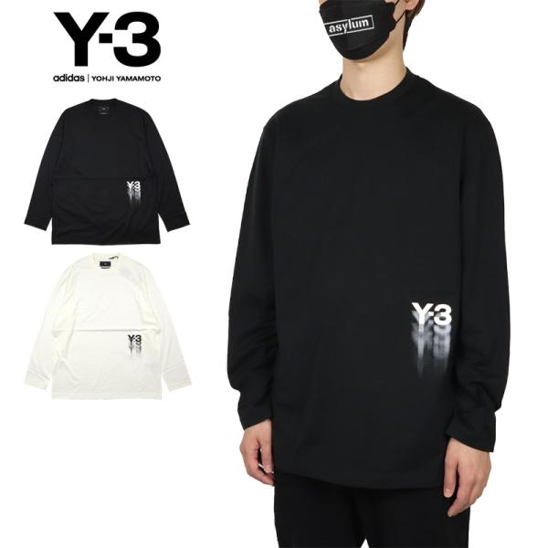 Y-3 セール開催中 ロンT ワイスリー Tシャツ 長袖Tシャツ メンズ Y-3 セール開催中 ロンT ワイスリー Tシャツ 長袖Tシャツ メンズ