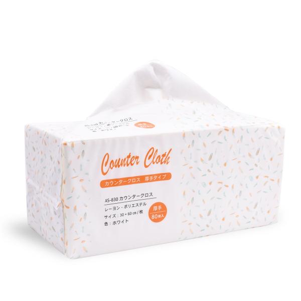 キーワード：カウンタークロス、カウンターくろす、かうんたー黒す、100枚、厚手、あつで、厚い、大判、特大、大きい、破れない、繰り返し使える、使い捨て、不織布、ふきん、テーブルダスター、業務用、台拭き、雑巾、ぞうきん、タオル、手拭き、キッチン...