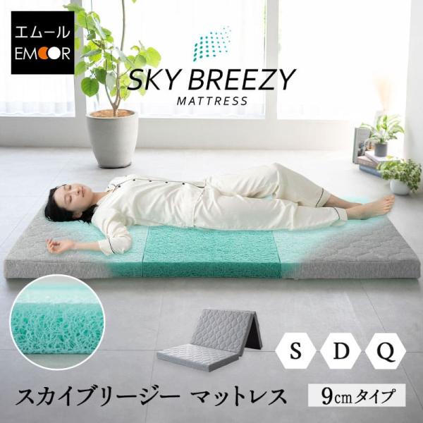 EMOOR（エムール） マットレス シングル ダブル クイーン 日本製 抗