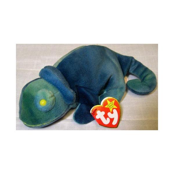 TY ビーニーベイビーズ BEANIE BABIES RAINBOW カメレオン