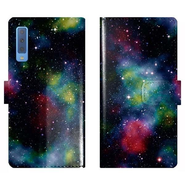 Galaxy Galaxya7 手帳型 ケース カバー 宇宙 宇宙柄 ギャラクシー Glxa7 Ntb 008 ごほうび屋 通販 Yahoo ショッピング