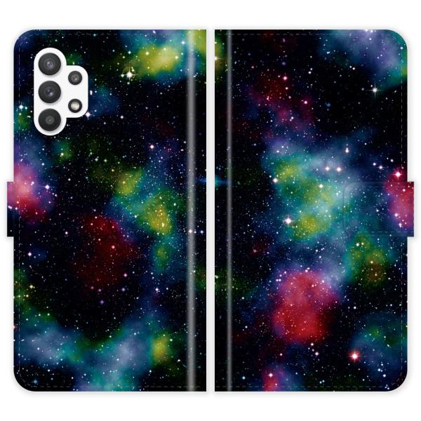 Galaxy A32 5G SCG08 �蒠�^ �P�[�X �J�o�[ �F�� �F���� �M�����N�V�[