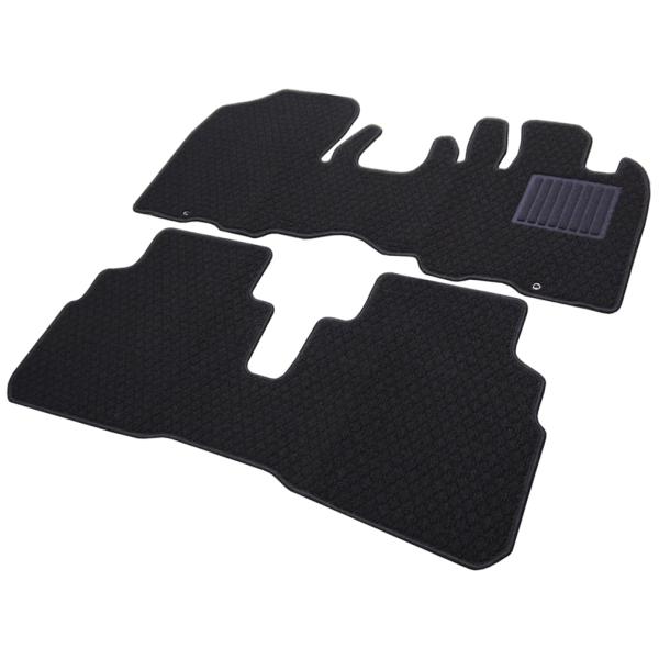 ハスラー / フレアクロスオーバー 専用 フロアマット ブラック MR52S MR92S MS52S MS92S 生地から日本製