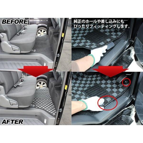 ハイエース 0系 パーツ フロアマット 3pセット カーマット 1型 2型 3型 4型 5型 標準ボディ Dx Sgl 汚れ防止 内装パーツ アットパーツ 通販 Paypayモール