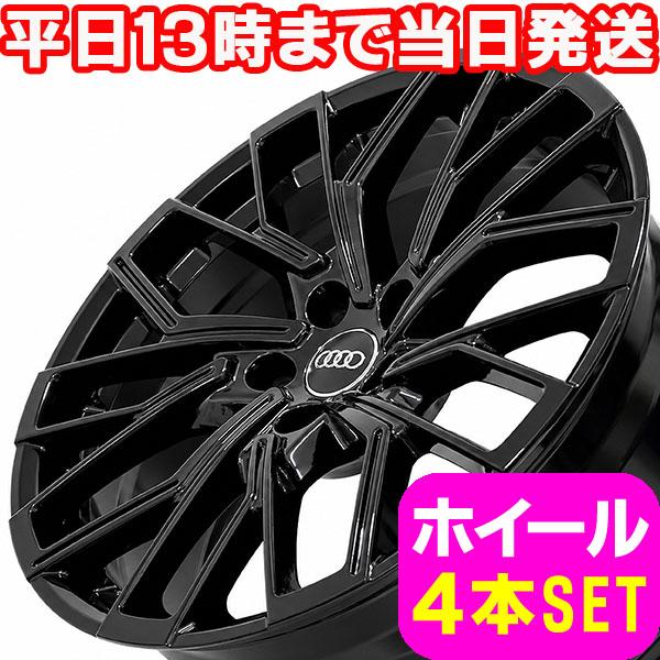 アウディ A4 オールロードクワトロ B9/B8 8W/8K系 新品 A-3385 19インチ +35 ホイール BLK 4本セット