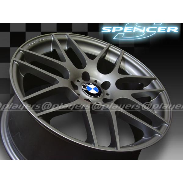 BMW X5 E53 新品 スペンサー SE-7M 19インチ +35 タイヤホイール 255/50R19 GM 4本セット